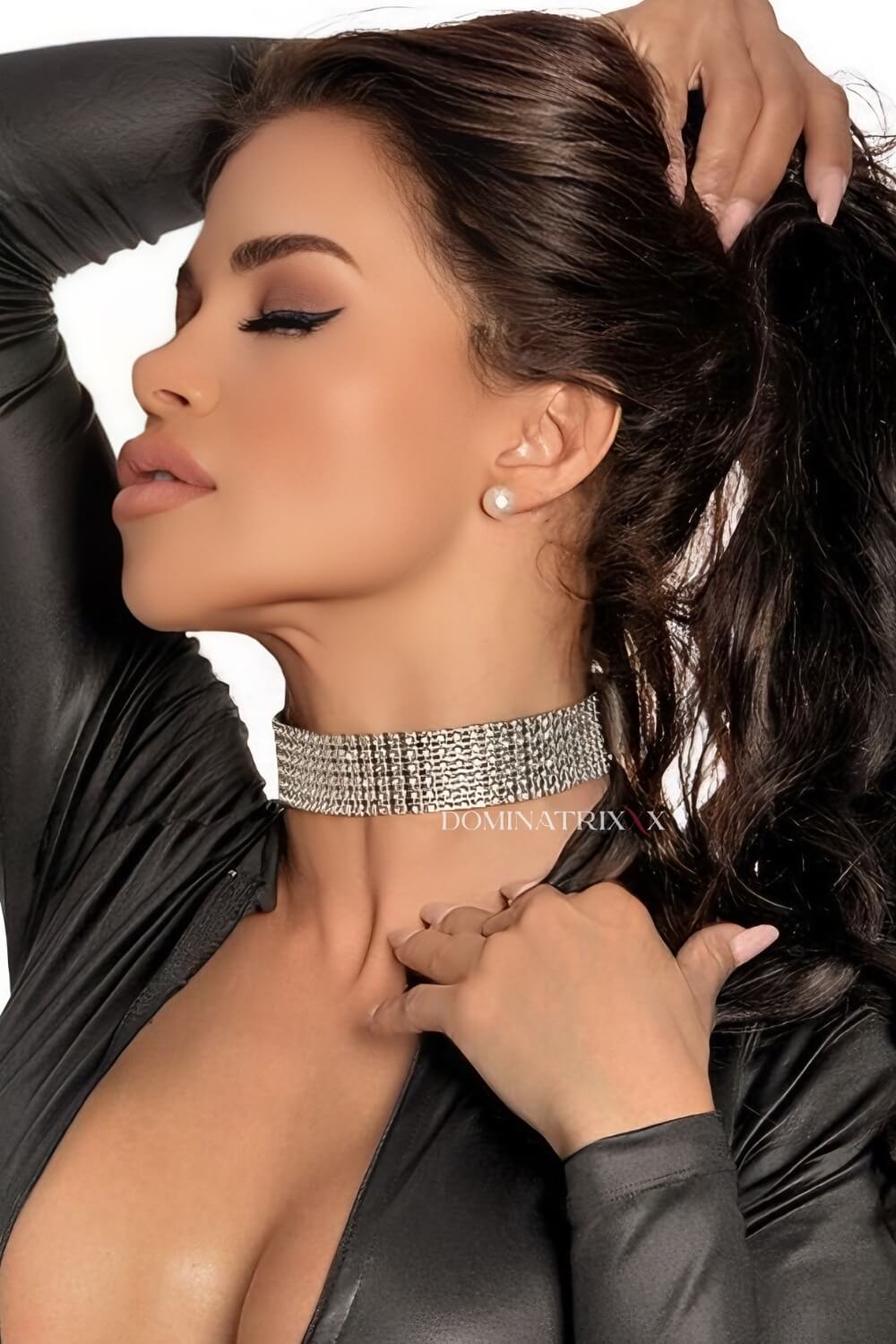 Choker Strass Dominatrix