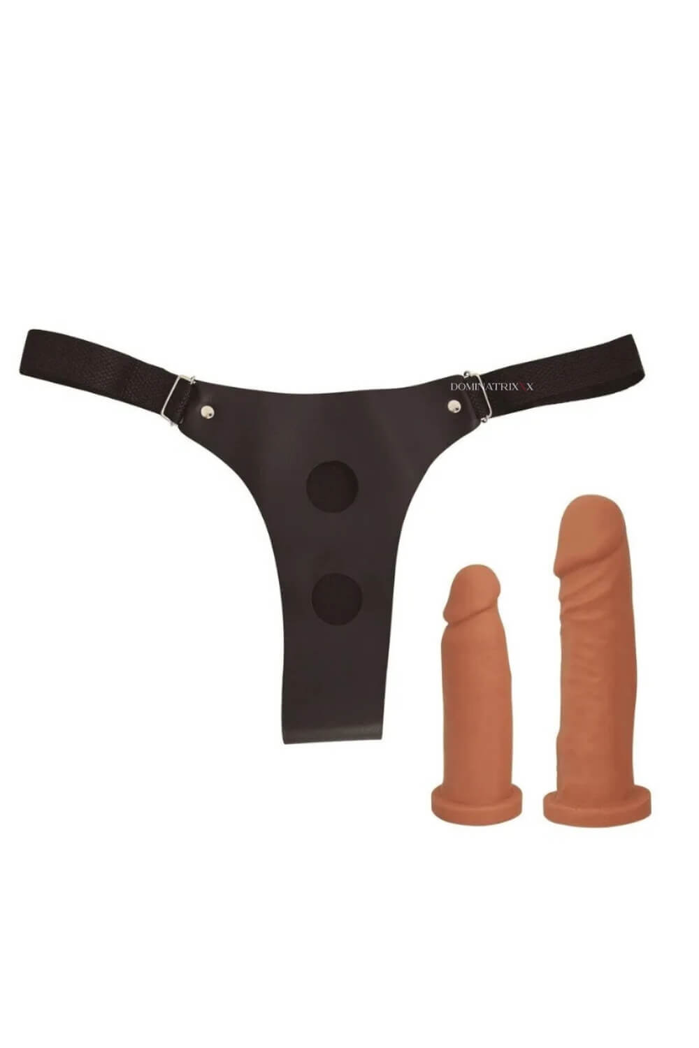 DP Penis Strap with Prosthetics