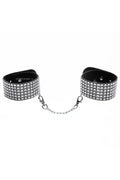 Rhinestone Handcuff Bracelet