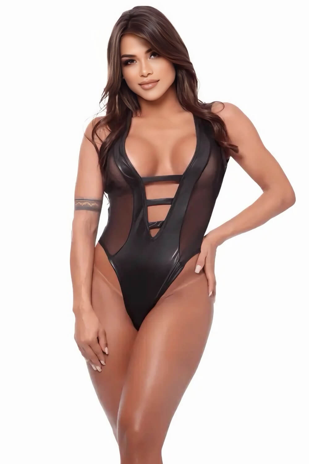 Cirrê and Tulle Bodysuit