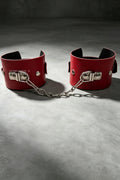 Algema Bracelete Vermelha com Corrente