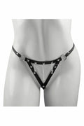 Dominatrix Thong with Vertical Chain