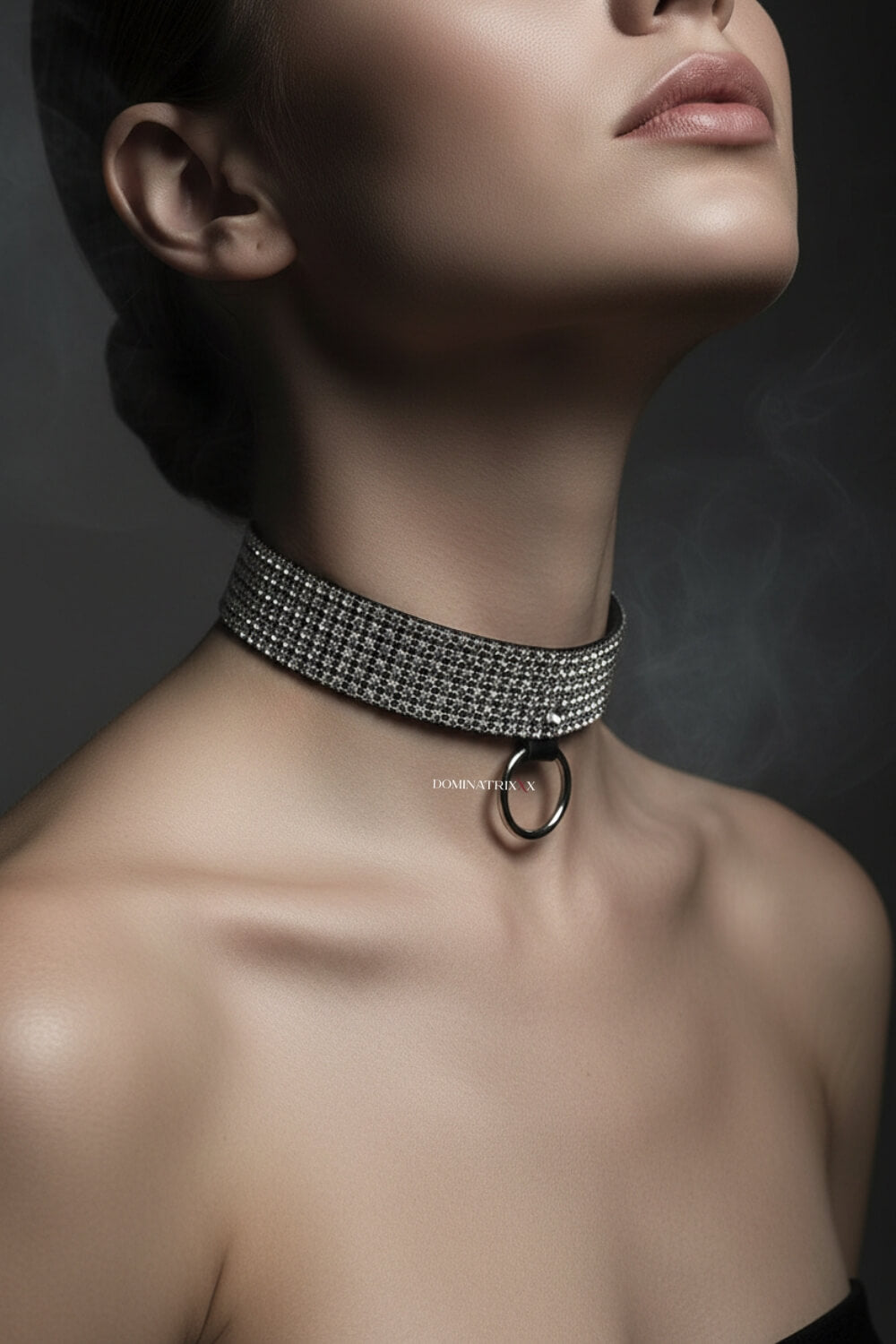 Choker Strass com Argola