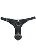 Double Strap-On Harness for Prosthesis with Anal Opening