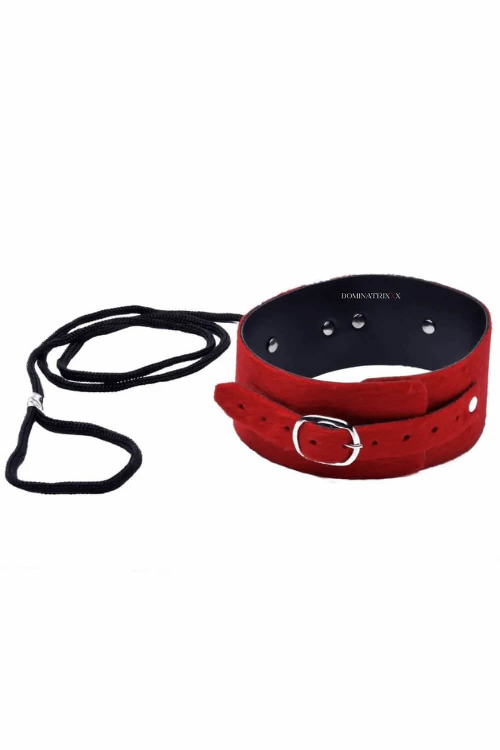 Plush Collar with Leash 1m