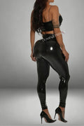 Conjunto Top e Legging Vinil Domme-X