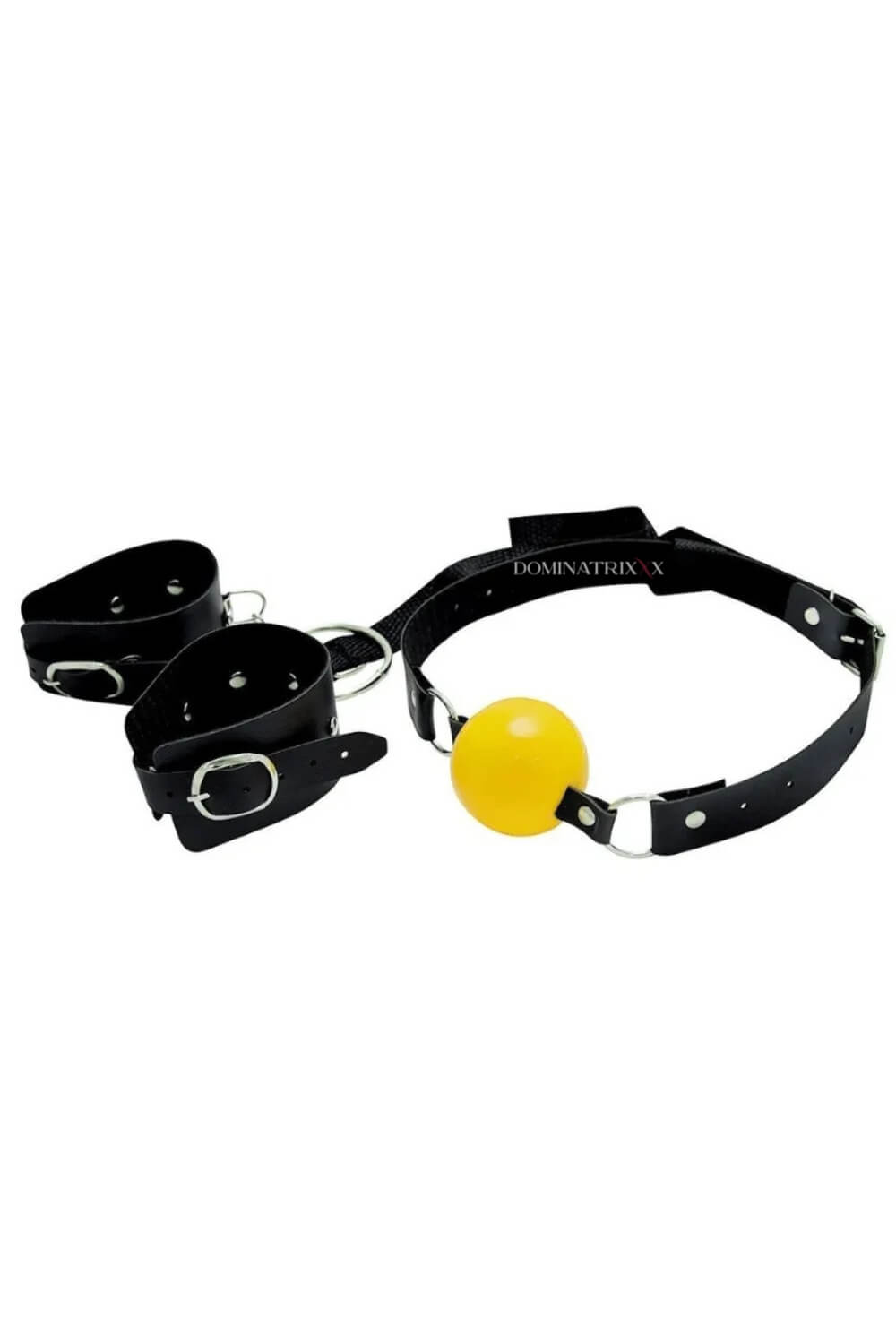 Kit Algema Bracelete com Mordaça Bola
