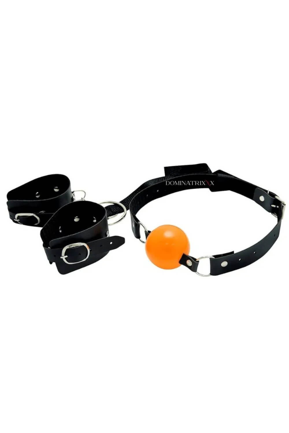 Kit Algema Bracelete com Mordaça Bola