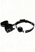 Handcuff Bracelet Kit with Ball Gag