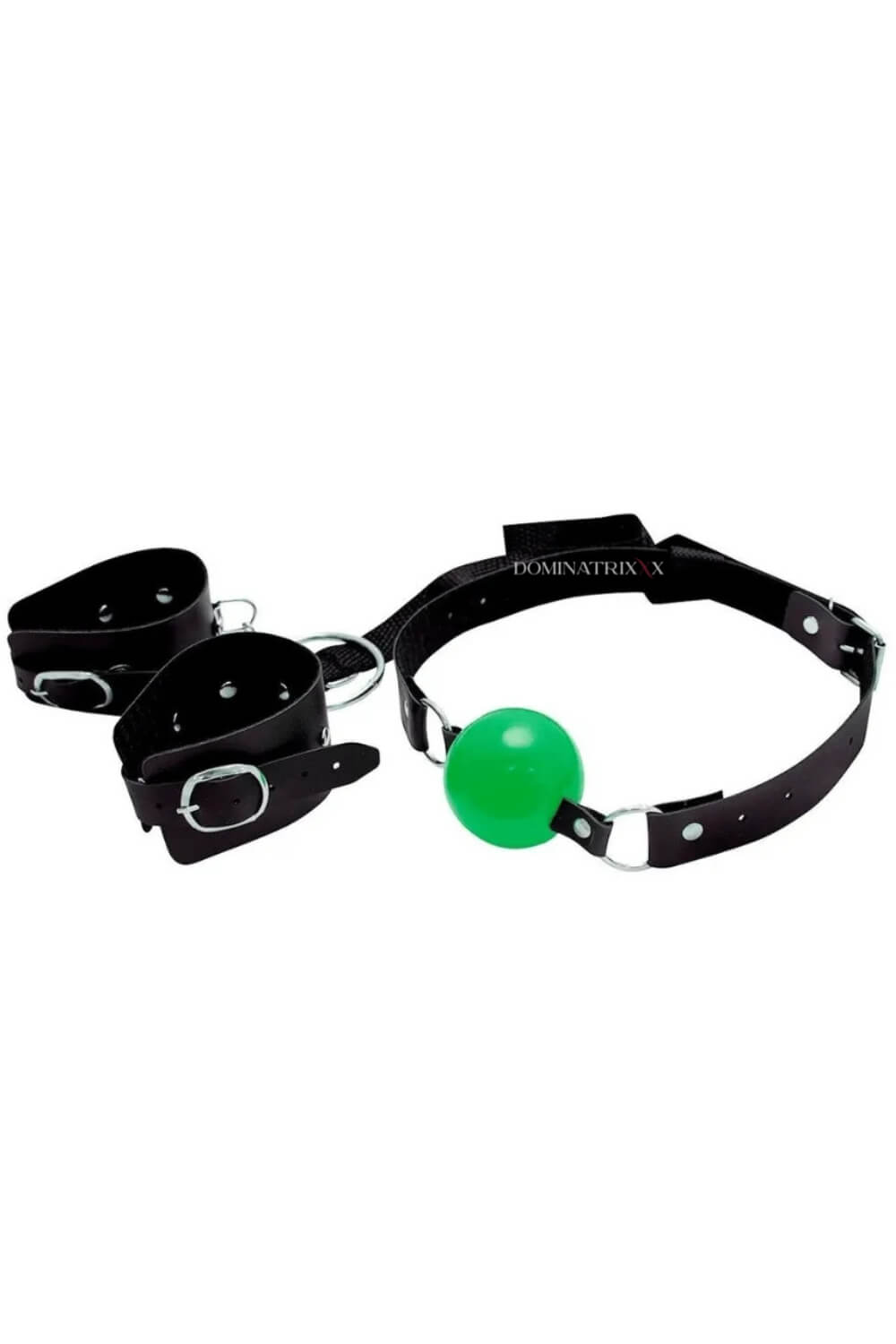 Kit Algema Bracelete com Mordaça Bola