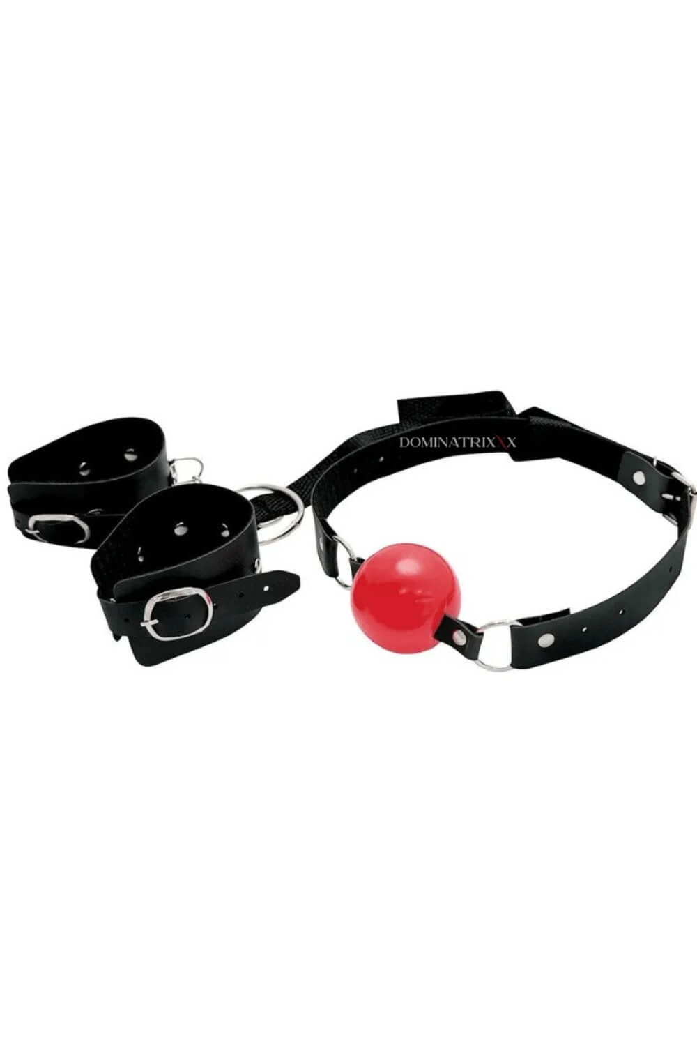 Kit Algema Bracelete com Mordaça Bola