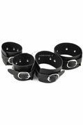 Handcuffs and Ankle Cuffs with Chain Kit