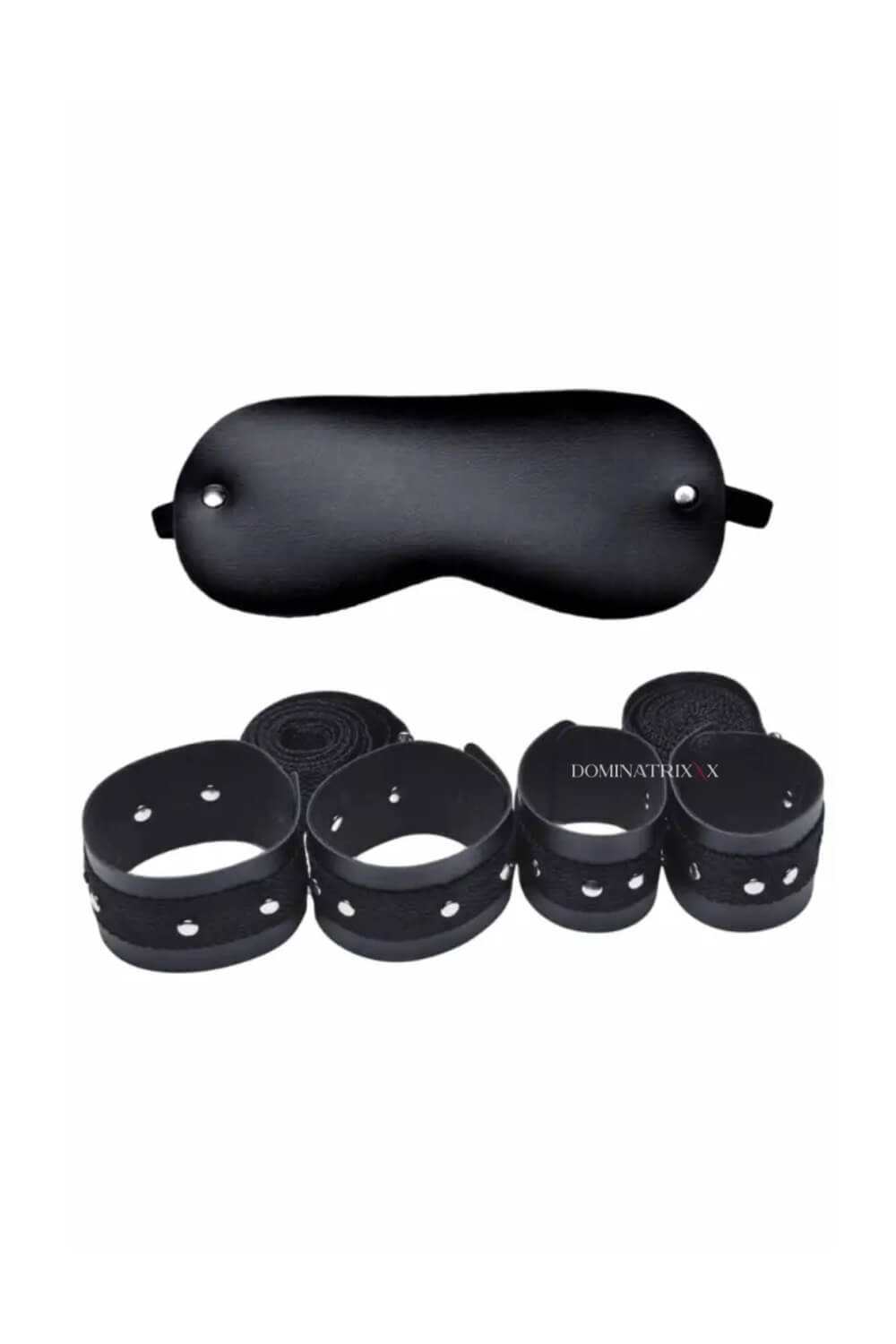 Kit Bondage Algemas, Tornozeleiras e Venda