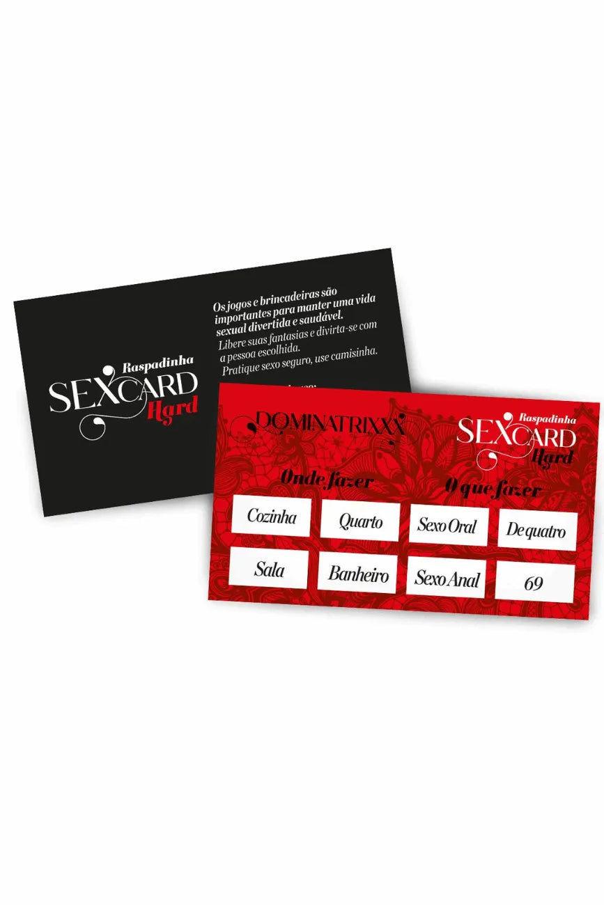 Raspadinha Hard Sex Card