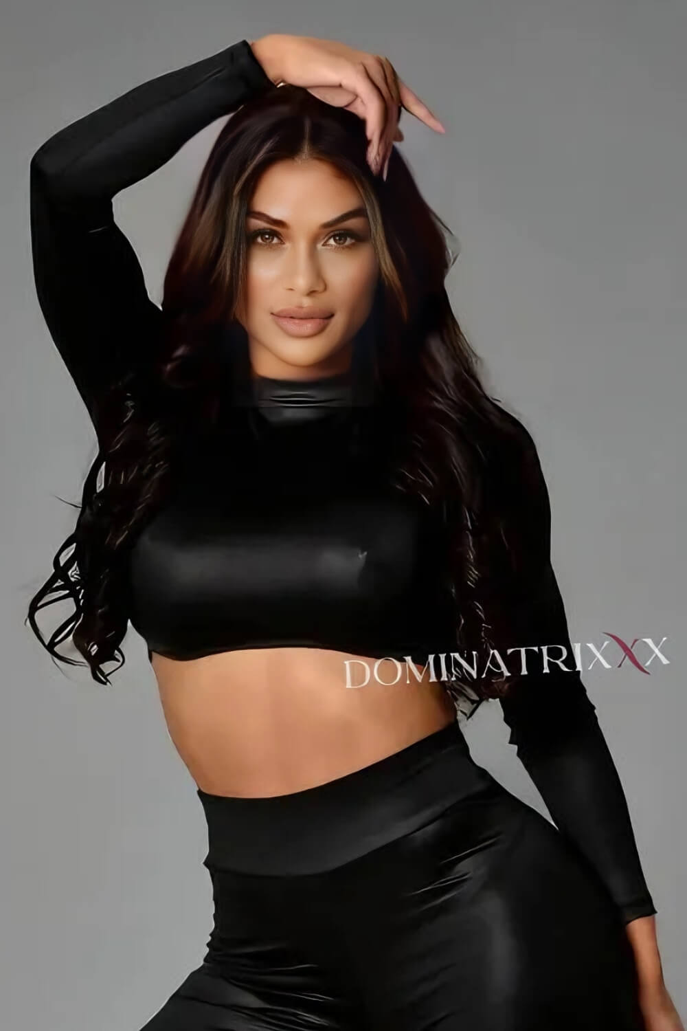 Cropped Dominatrix com Manga
